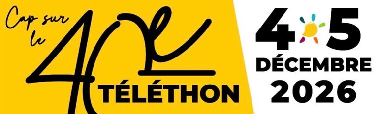 Cap sur le 40e Téléthon, les 4 et 5 décembre 2026
